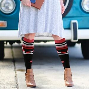 Unisex Graduated Compression Knee-High Socks